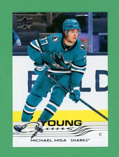 2025-26 UD Michael Misa Young Guns Rookie Card RC #487 NM