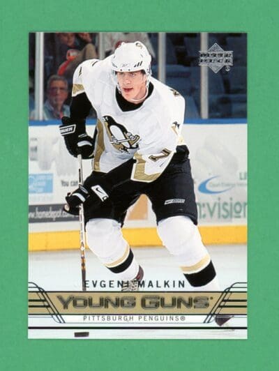 2006-07 UD Evgeni Malkin Young Guns Rookie Card RC #486 NM