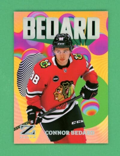 Connor Mcdavid 2023-24 Skybox Metal Z-Force Super Rave Rookie Card /50 #50