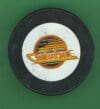 Vancouver Canucks 1980's Vintage Inglassco Official Puck