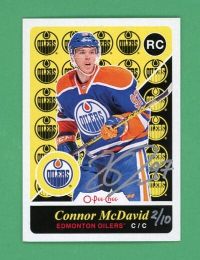 Connor Mcdavid 2019-20 Upper Deck Buybacks 15-16 Marquee Rookie Retro Auto /10