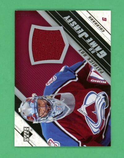 Patrick Roy 2005-06 Upper Deck Series 1 UD Game Jersey #J-PR