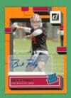 Brock Purdy 2020 Panini Donruss Rated Rookie Orange Auto RC #374