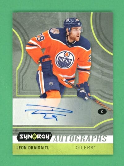 Leon Draisaitl 2019-20 Upper Deck Synergy Autographs #A-LD