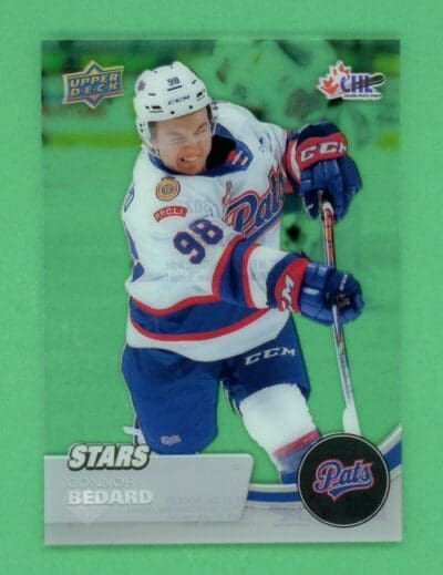 Connor Bedard 2021-22 Upper Deck CHL Stars Acetate #302
