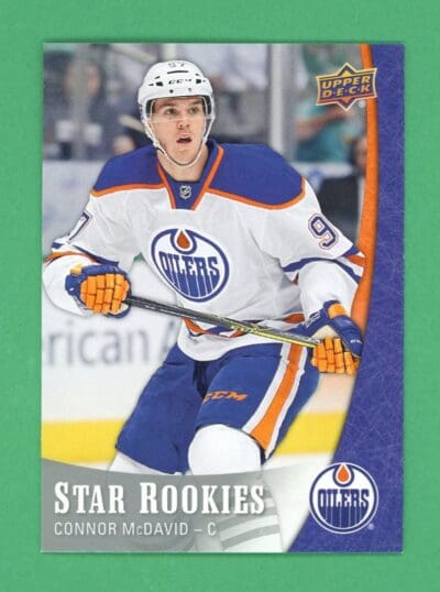Connor Mcdavid 2015-16 Upper Deck UD NHL Star Rookies #1