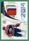 Leon Draisaitl 2019-20 UD SP Authentic Rookie Review Patch/Auto /25 #RR-LD