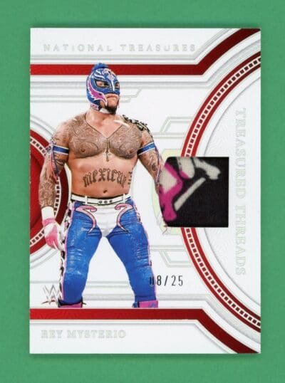 Rey Mysterio 2024 Panini National Treasures Treasured Threads /25 #TT-RMY