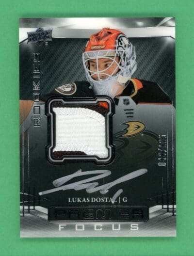 Lukas Dostal 2022-23 Upper Deck Premier Focus Rookies RPA /125 #PFPR-LD