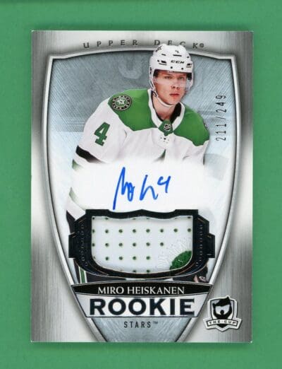 Miro Heiskanen 2018-19 Upper Deck The Cup RPA /249 #97
