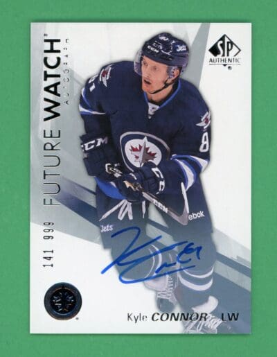 Kyle Connor 2016-17 Upper Deck SP Authentic Future Watch /999 #157