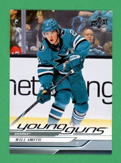 2024-25 UD Extended Series Will Smtih Young Gun RC Rookie Card DAMAGED