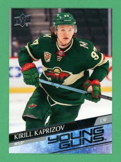 2020-21 UD Kirill Kaprizov Young Guns Rookie Card RC #451 NM A