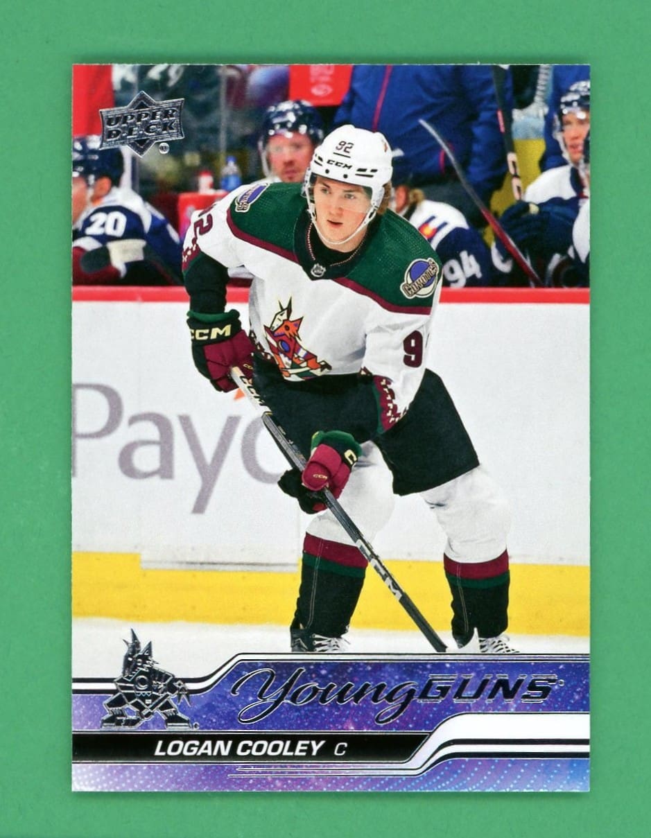 Logan Cooley 2023-24 Upper Deck Extended Young Guns #701