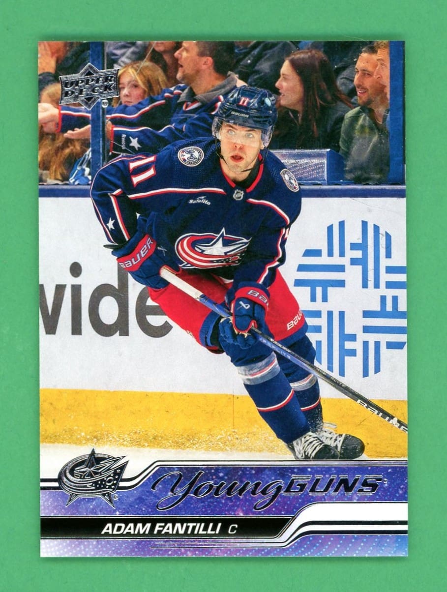 Adam Fantilli 2023-24 Upper Deck Extended Young Guns #711