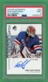 Igor Shesterkin 2019-20 Upper Deck SP Authentic Future Watch /999 #251 PSA 9