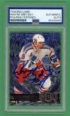 Wayne Gretzky 1997 Fleer Skybox Hockey Card Autographed #96 PSA/DNA