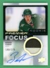 Brock Faber 2023-24 Upper Deck Premier Focus Rookie/Patch /175 #PFR-BF
