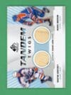 Gretzky, Messier 2012-13 Upper Deck SPGU Tandem Twigs Game-Used Sticks #TT-EDM