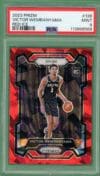 Victor Wembanyama 2023-24 Panini Prizm Red Ice Rookie Card PSA 9