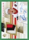 Brady Tkachuk 2019-20 Upper Deck SP Authentic Limited Auto Materials /50 #43