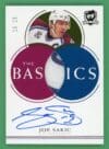 Joe Sakic 2021-22 Upper Deck The Basics Auto/Patch /15 #TB-JS
