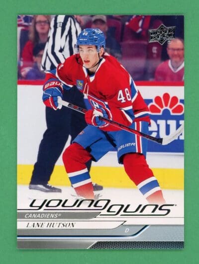 Lane Hutson 2024-25 Upper Deck Series 1 Young Guns #229