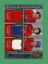 2006-07 UD Ultimate Triple Jersey Lafleur, Robinson, Shutt 24/25