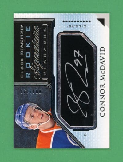 Connor Mcdavid 15-16 Upper Deck Black Diamond Rookie Signature Placards /149 #RSP-CM