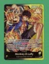 Monkey .D. Luffy Foil Leader ST13-003 One Piece English