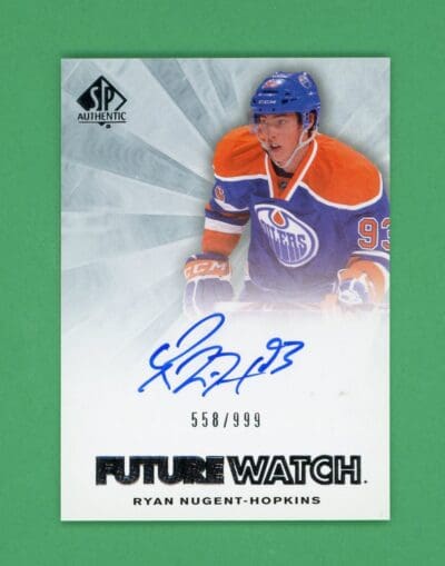 Ryan Nugent-Hopkins 2011-12 Upper Deck SP Authentic Future Watch /999 #248
