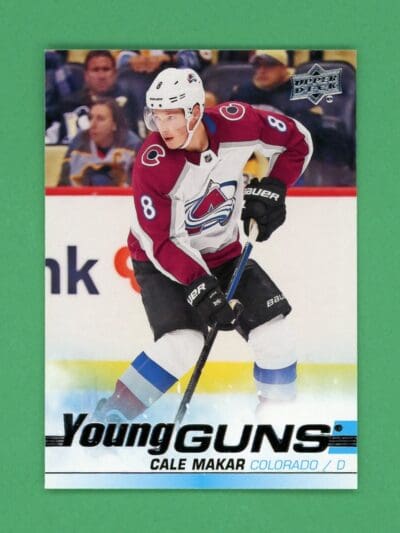Cale Makar 2019-20 Upper Deck Series 2 Young Guns #493