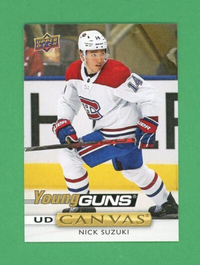 Nick Suzuki 2019-20 Upper Deck Series 1 Young Guns Canvas #C115