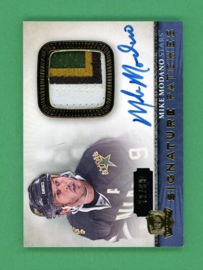 Mike Modano 2013-14 Upper Deck The Cup Signature Patches /99 #SP-MM