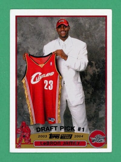 Lebron James 2003-04 Topps NBA Rookie Card #221 VG