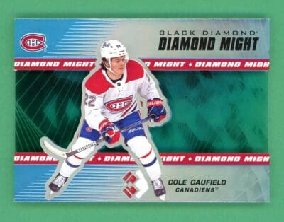 Cole Caufield 21-22 Upper Deck Black Diamond Diamond Might Rookie /99 #DM-CC