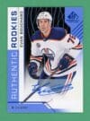Evan Bouchard 2018-19 Upper Deck SPGU Authentic Rookies Auto #170
