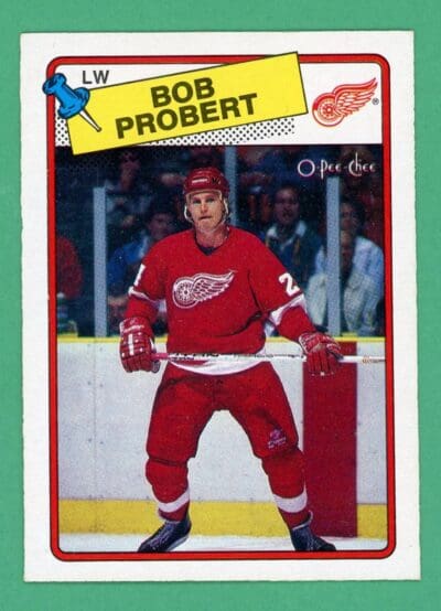 Bob Probert 1988-89 O-Pee-Chee Rookie Card #181 (A)