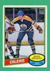 Mark Messier 1980-81 O-Pee-Chee Rookie Card #289