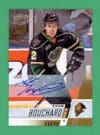 Evan Bouchard 2017-18 Upper Deck CHL Autographed Card #59