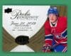 Cole Caufield 2021-22 Upper Deck Exquisite Collection Rookie /99 #07B-CC