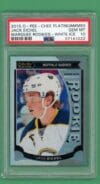 Jack Eichel 2015-16 O-Pee-Chee Platinum Marquee Rookies White Ice GEM MT 10 #M50