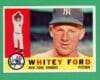 Whitey Ford 1960 Topps Baseball HOF Yankees #35