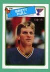 Brett Hull 1988-89 O-Pee-Chee Rookie Card #66