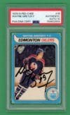 Wayne Gretzky 1979-80 O-Pee-Chee Rookie Card Autographed #18 PSA/DNA AUTO 10 (B)
