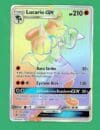 Lucario Gx Rainbow Forbidden Light Secret Rare 135/131