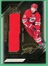 Sebastian Aho 2016-17 UD Black Rookie Trademarks Rookie Hurricanes /40 #RTR-SA