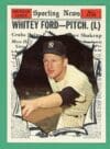 Whitey Ford 1961 Topps Baseball Yankees Card #586 Hall of Fame