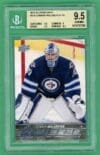 Connor Hellebuyck 2015-16 Upper Deck Young Guns Rookie Card BGS 9.5 #214