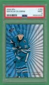Macklin Celebrini 2024-25 Upper Deck SPx Rookie Card PSA 9 #160 Sharks